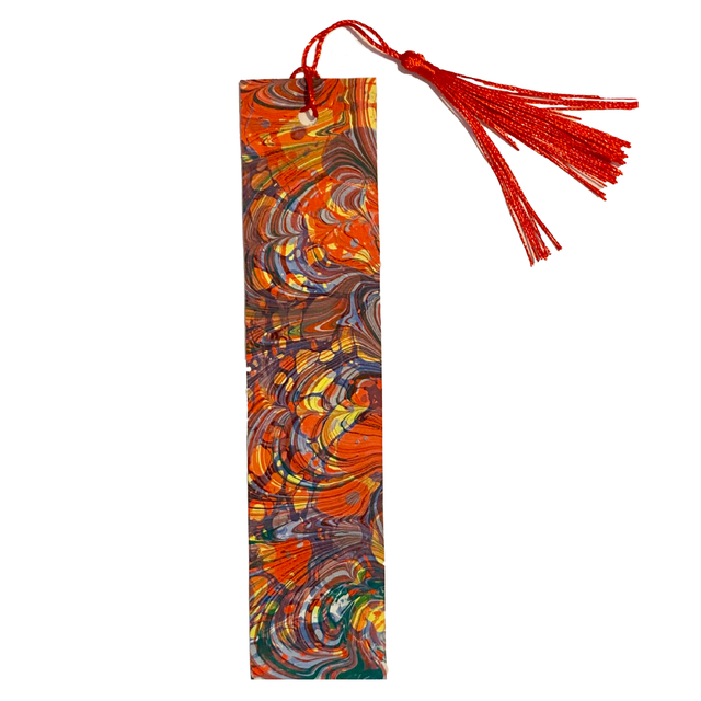 Double marbled bookmark