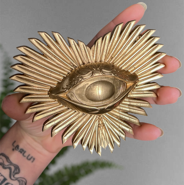 EX VOTO OCULUS - Décoration murale dorée 