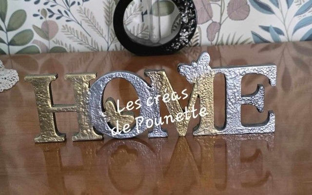 Mots décoratifs à personnaliser