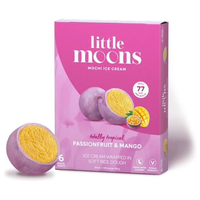 Little Moons Mochi Ice Cream Passion Fruit &amp; Mango