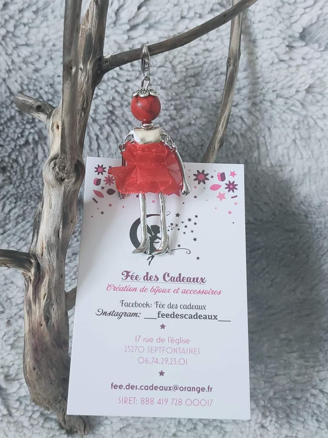 Mini Girl Reiki Turquoise Rouge 