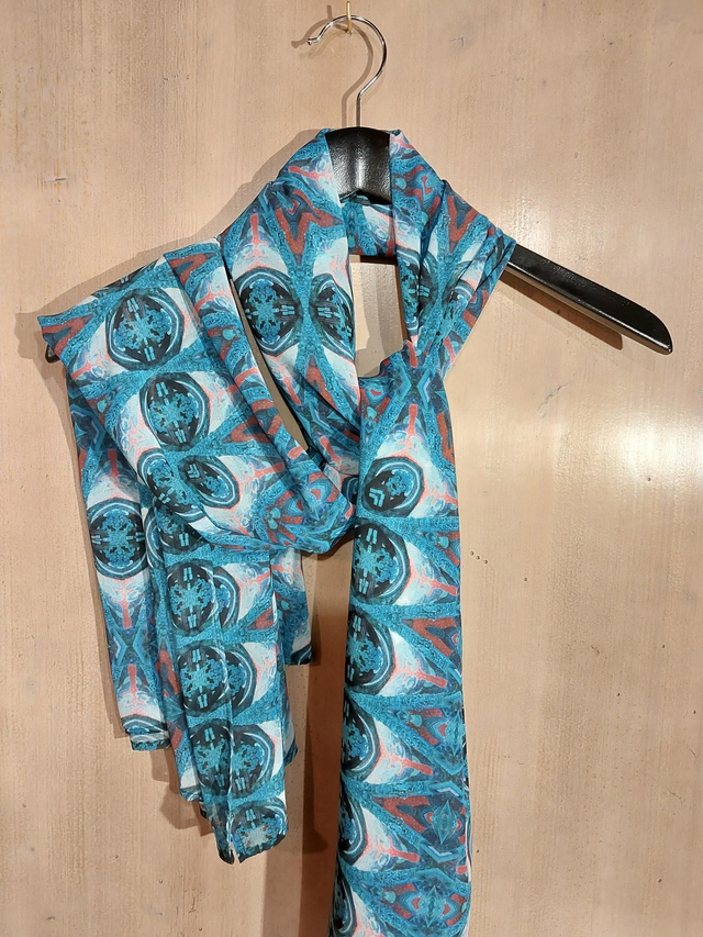 Valencia Bleu. Foulard