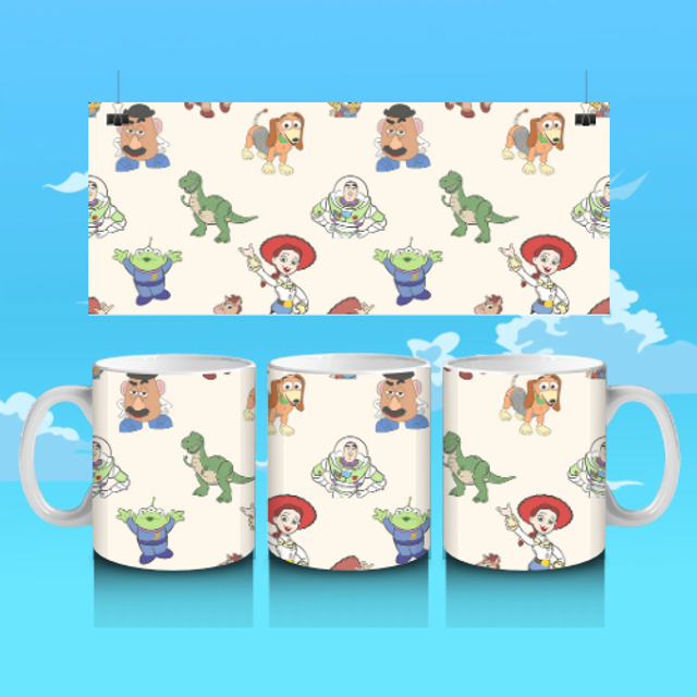 Mug Toy Story Pastel 4