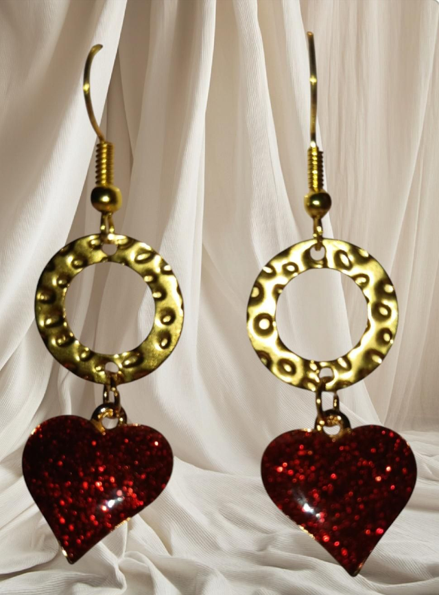 Boucles d'oreilles Cœur