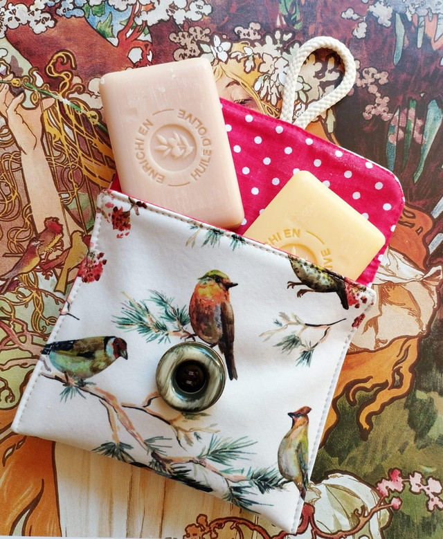 Étui à Savonnettes - Oiseaux des Bois