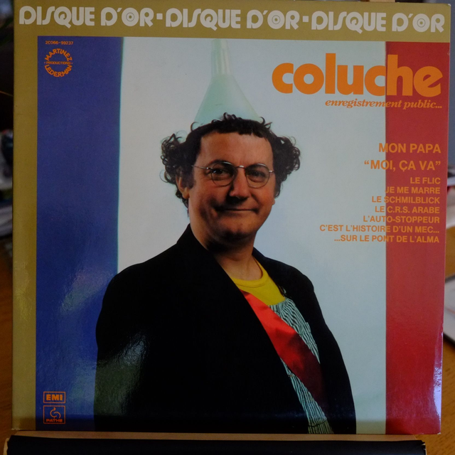 COLUCHE - Disque d&#039;or