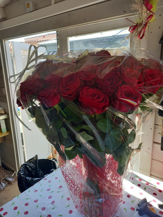 Bouquet De Roses Rouges