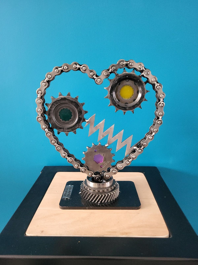 Cœur engrenages résine