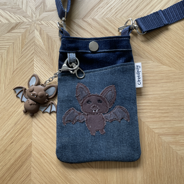 Binky bat phone pouch 