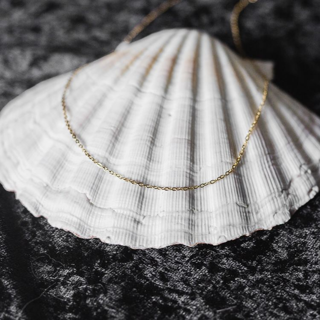 Stainless Steel Gold Necklace