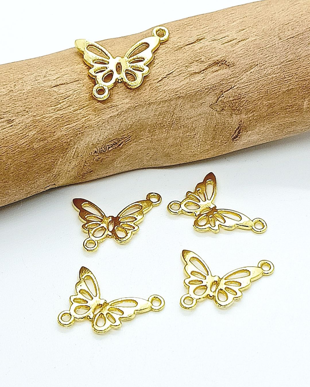 Lot de 5 connecteurs papillons métal