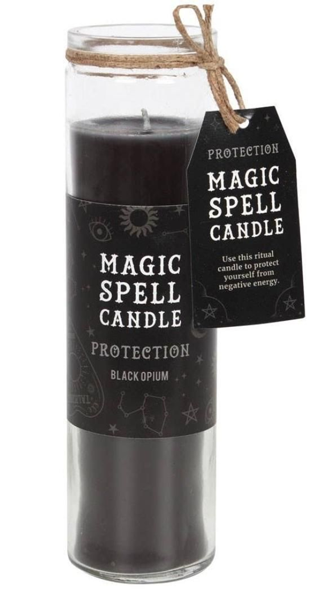 Bougie neuvaine " Protection "  Opium