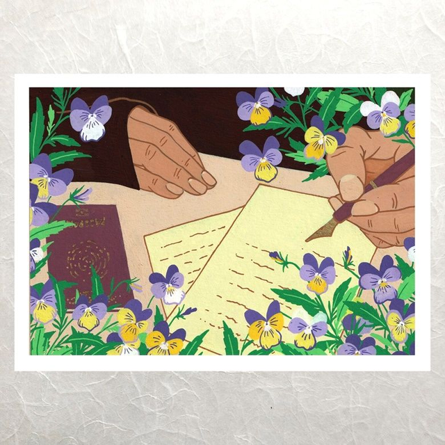 Letter writers - Call Me to You - Viola Tricolor