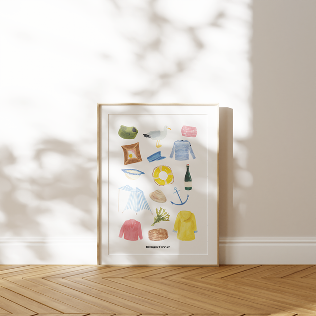 Affiche Bretagne Forever