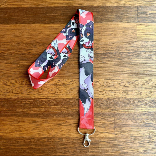 Border Collie Lanyard