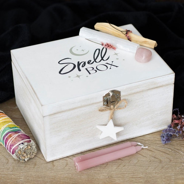 White Witch Spell Box Decoratieve - Opbergdoos