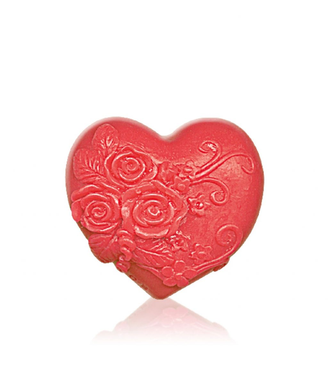 Jabón corazón Enamorado Rojo 60g