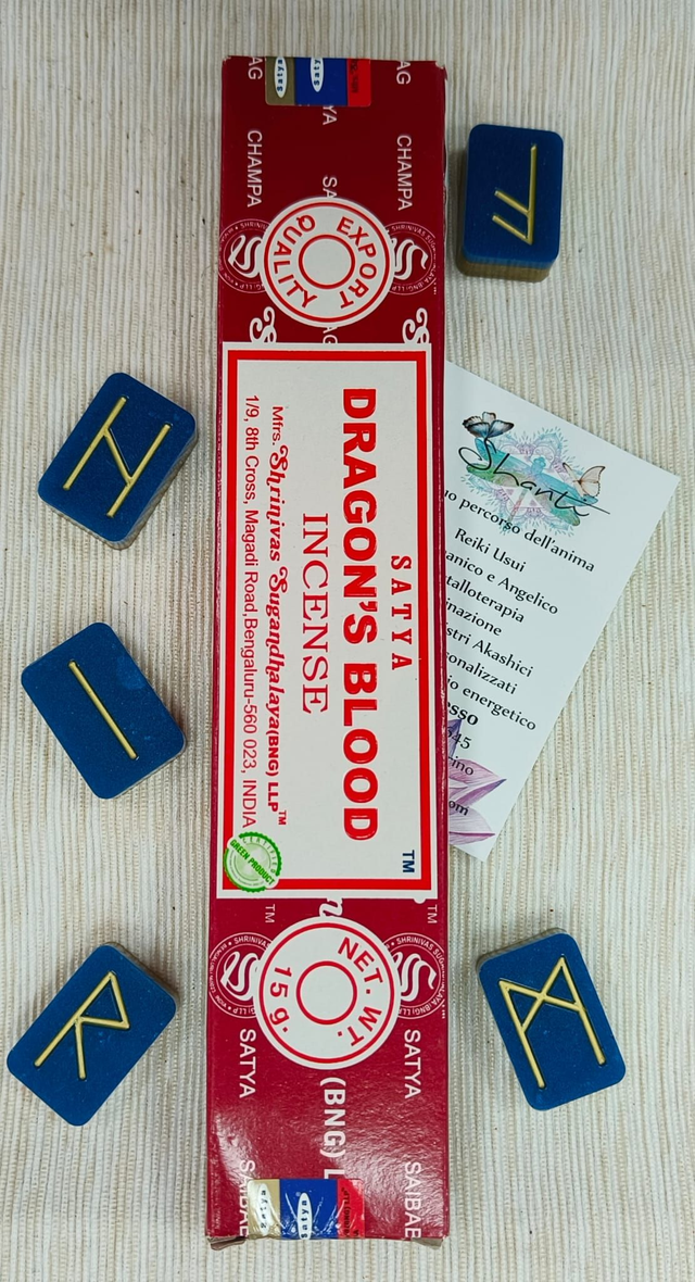 Incensi bastoncini dragonblood