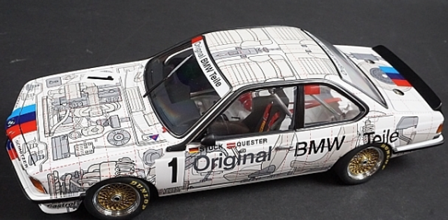 BMW 635 CSi TW EM 1984 Stuck Quester Solido 1:18