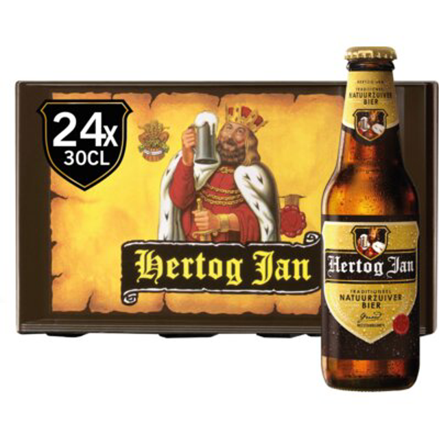 Hertog Jan Natuurzuiver bier krat 