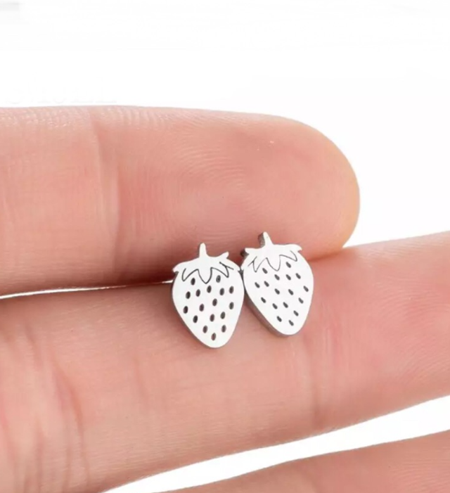 Strawberry Stud Earrings