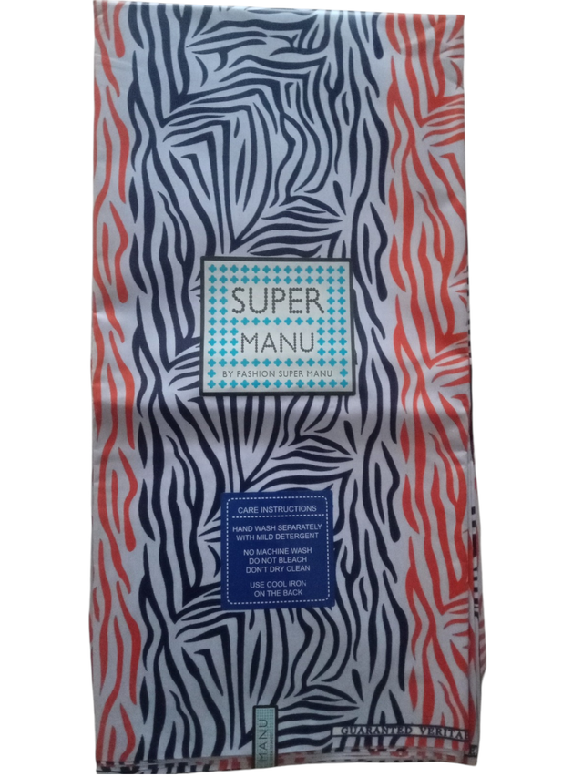 "La Danse des Paroles" – Bazin Moderne 6 Yards (≈ 5,48 m) – 100 % coton