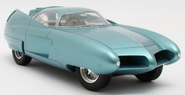 Alfa Romeo BAT 7  blau met. 1954 Matrix 1:18