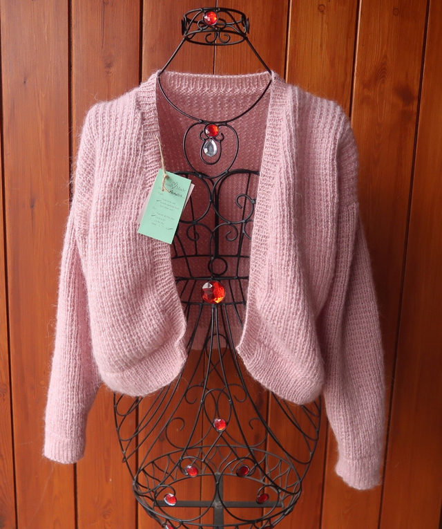 Pink Cardigan Size 12