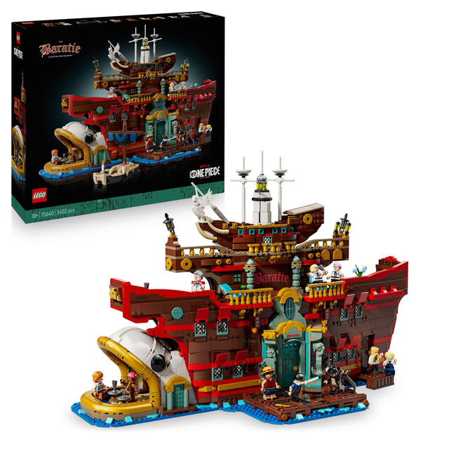 LEGO 75640 ONE PIECE Baratié, das Schwimmende Restaurant