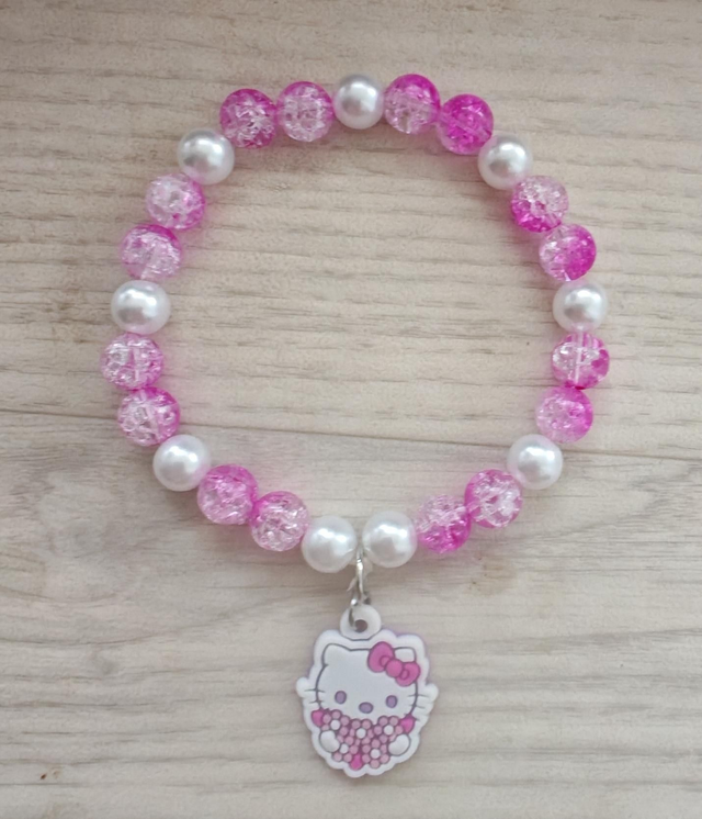 Hello Kitty Beaded Bracelet 