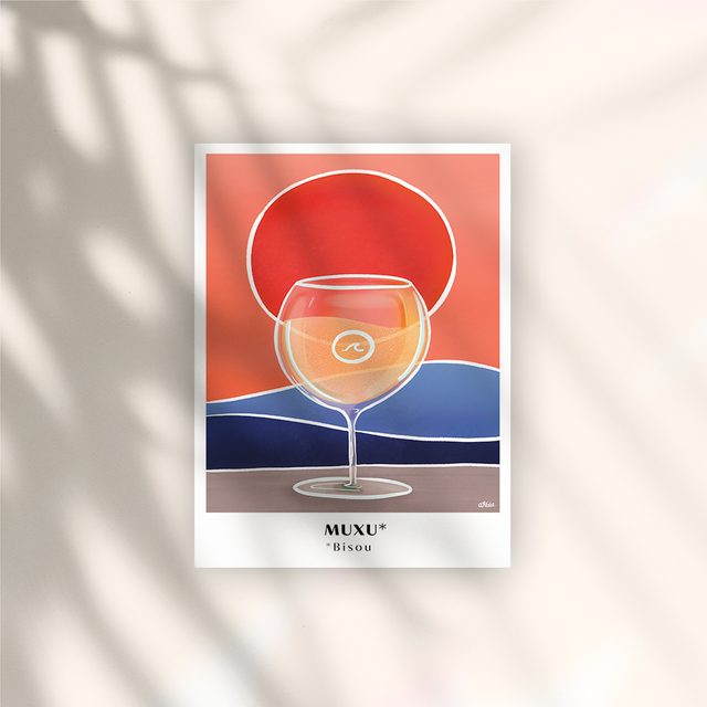 Argia I Muxu Spritz&amp;Sunset - Affiche Papier 250G