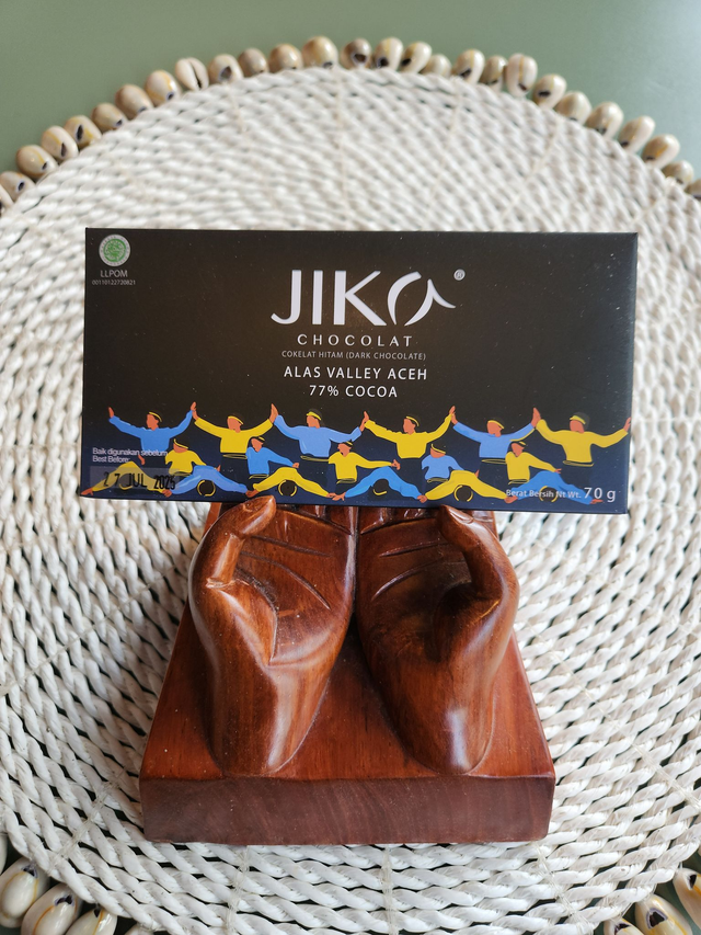 Chocolat JIKO - 77% Cacao - Sumatra