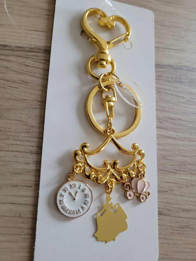 L'heure du Bal - Accroch-clés doré 