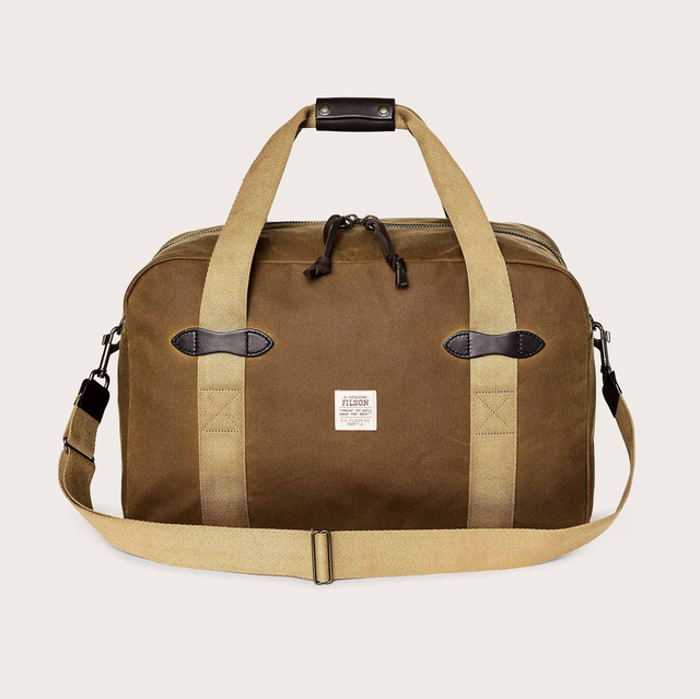 Filson Tin Cloth Duffle Bag Medium Dark Tan
