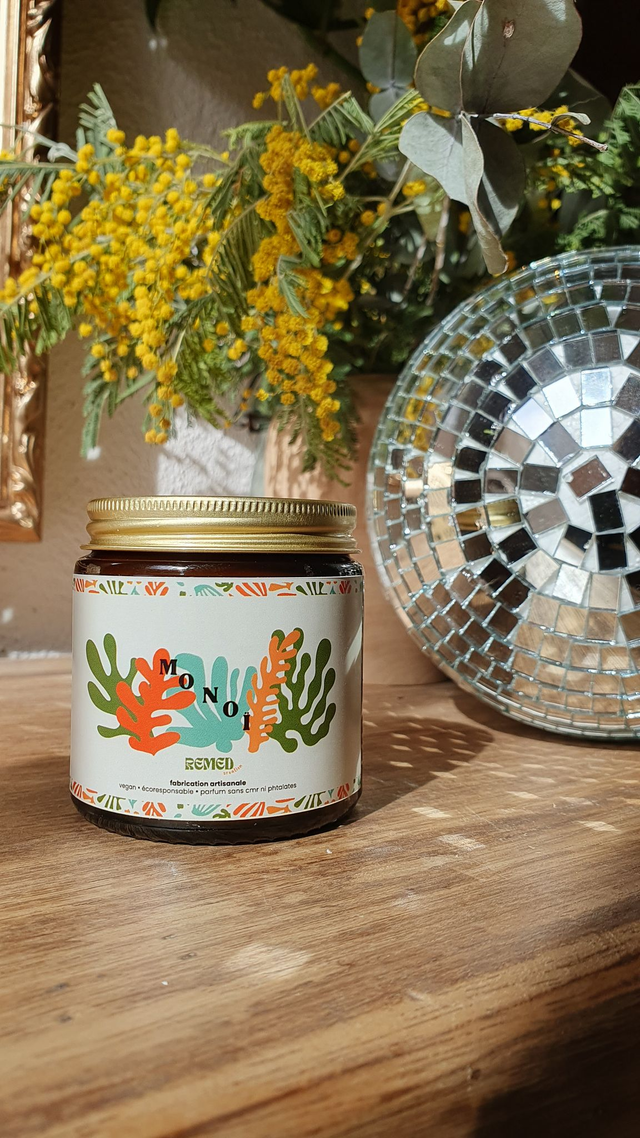 bougie monoï 