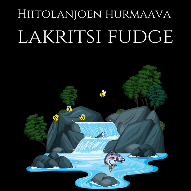 Hiitolanjoen Hurmaava Lakritsi -Fudge, 100g