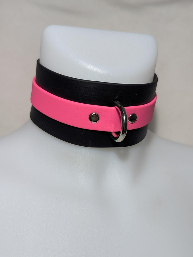 Collier "calliopé" rose passion🌱 50mm