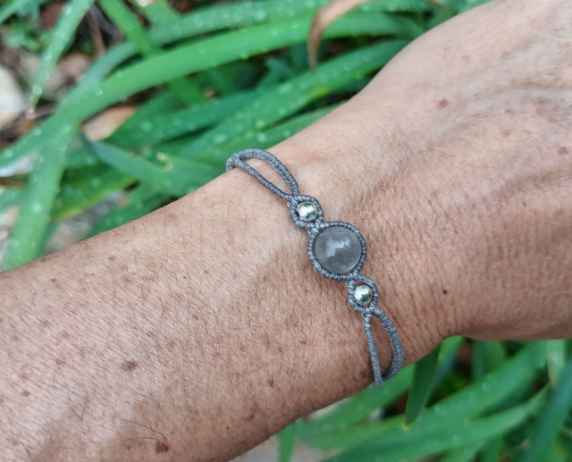 Bracelets macramé Au fil des horizons modèle 1