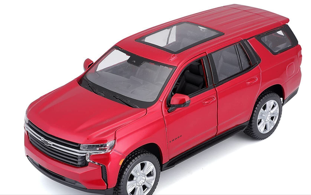 Chevrolet Tahoe 2021 Rot Maisto 1:24