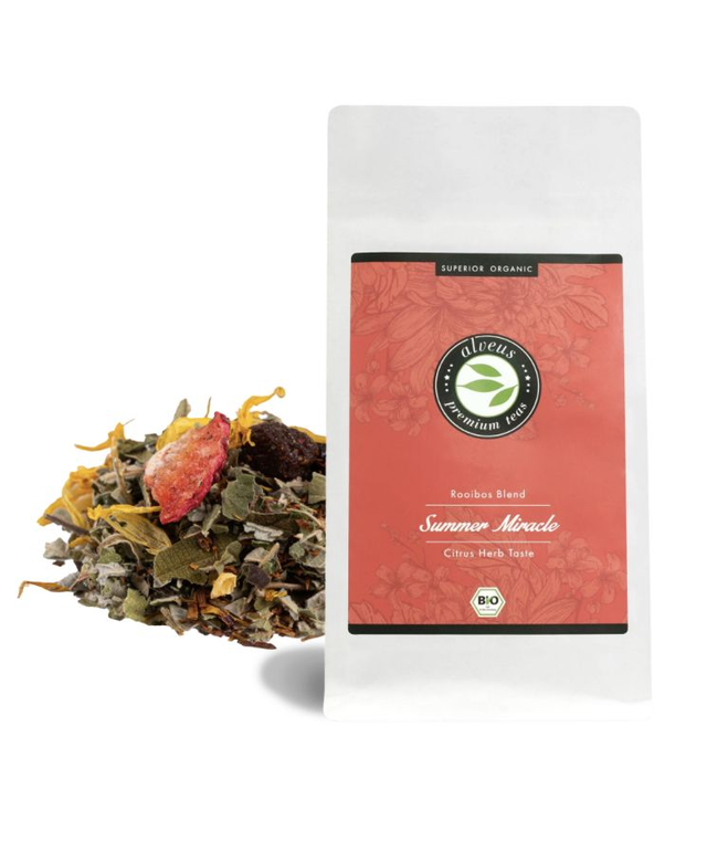 Tisane Summer Miracle  - saveur citron - bouquet d&#039;herbes 