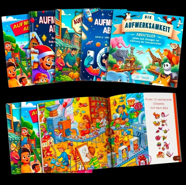Kids Book Aufmerksamkeit 