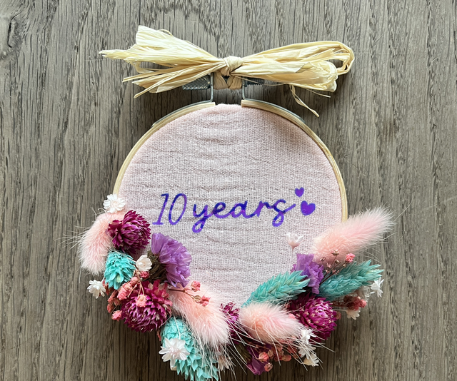 Mini couronne anniversaire 