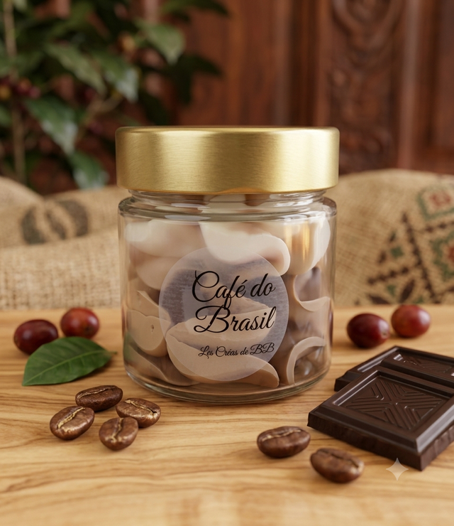 Café do Brazil- bougie gourmande en cire végétale