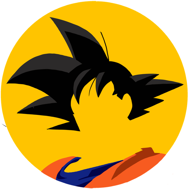 Cercle mural Goku 30cm