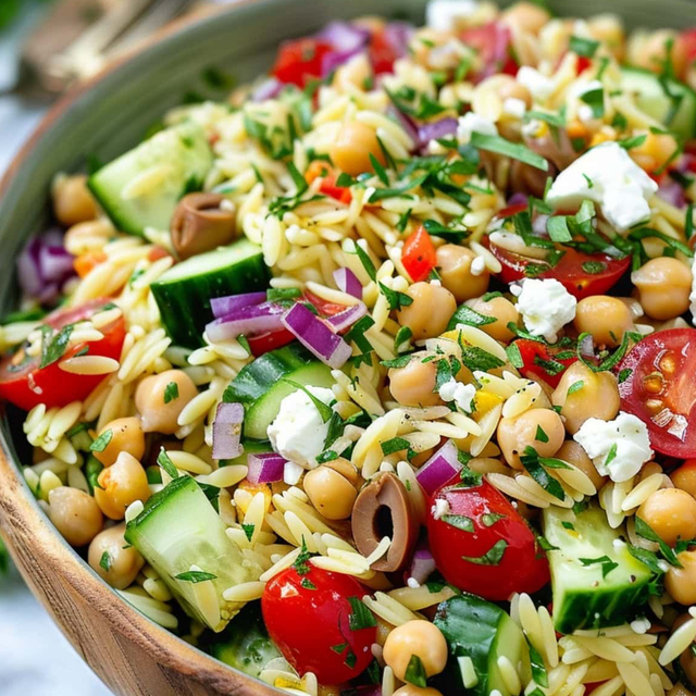 Side Salad- Orzo Pasta