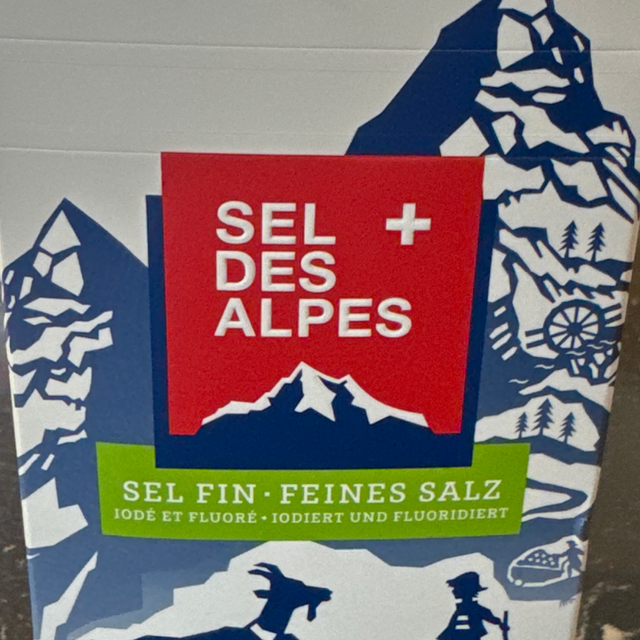Sel des Alpes fin (700g)