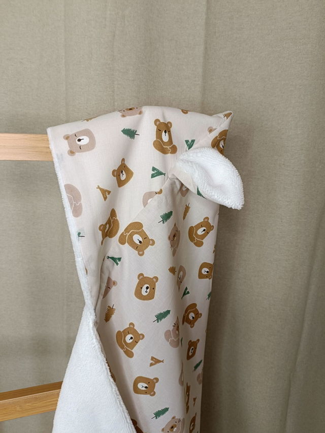 Cape de bain Oursons