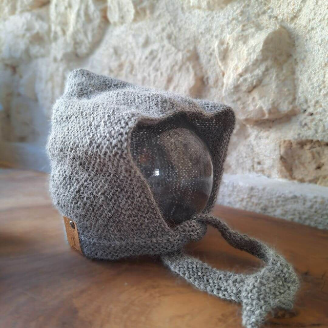 Béguin gris chiné - collection héritage