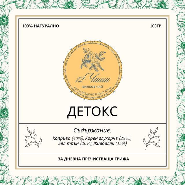 Чай ДЕТОКС 100гр.