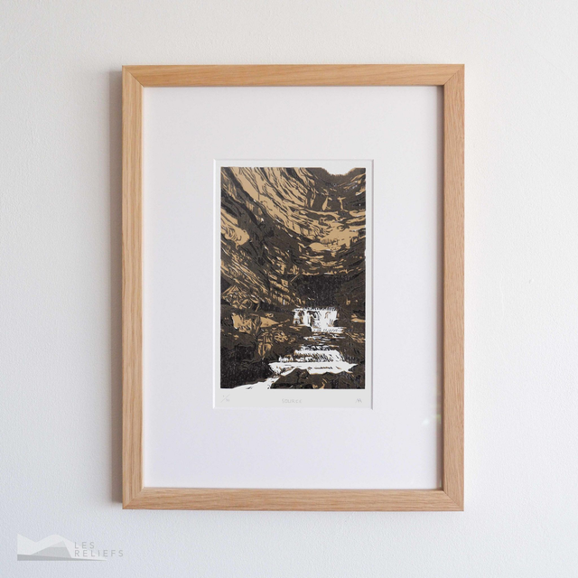 Woodcut &#039;Source&#039;